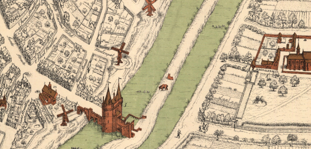 Kaart Brugge