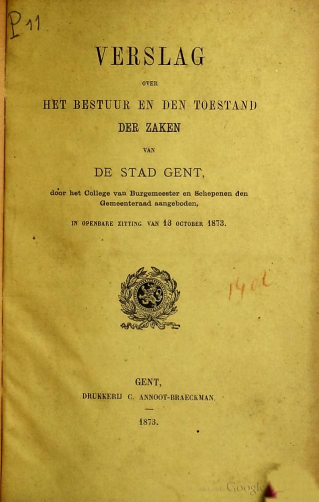 Stads- of gemeenteverslag