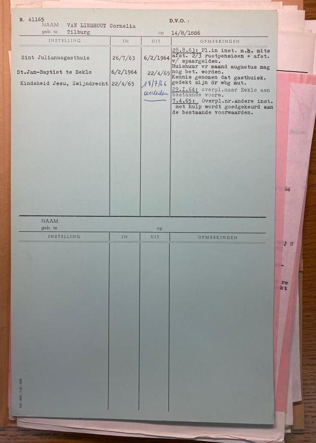 Sociaal dossier (OCMW en voorgangers)